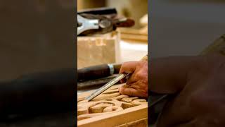 Wood Carving Art woodworking ahşapoyma [upl. by Yedorb]