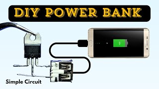 DIY Power Bank Circuit Charge Your Phone Anywhere [upl. by Yrrem]