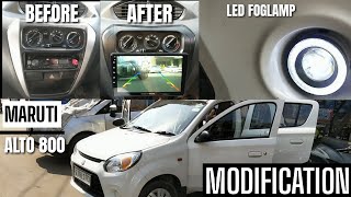 MARUTI ALTO 800 MODIFICATION BY NAVKAR MOTORSVADODARAM8140807082 [upl. by Emiolhs]