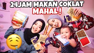 24JAM MAKAN COKLAT MAHAL BERSAMA FAYUSOF amp TIARA 🤩🍫 [upl. by Laux]