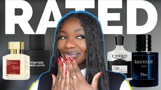 WOMAN reacts to bestselling perfumes for MEN…Dior MFK YSL… [upl. by Anerac33]