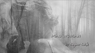 Taylor Swift  mad woman Lyric Video [upl. by Nylakcaj175]