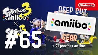 Splatoon 3  Episode 65  Deep cut amiibo gear showcase  Plus all previous amiibos [upl. by Annahaj]