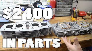 2400 in NEW CB750 engine parts [upl. by Introc]