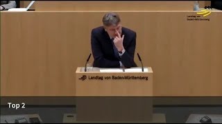 AfD  Prof Dr Jörg Meuthen  quotDas zeigt wie marode die FDP geworden istquot [upl. by Nelhsa]