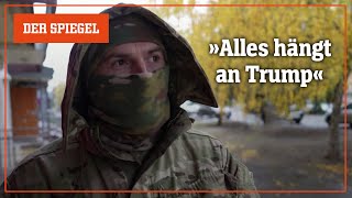 Ukrainische Soldaten über Trumps Wahlsieg  DER SPIEGEL [upl. by Oriaj]