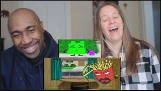 THE MOONINITES ARE WILD  Aqua Teen Hunger Force Dark Humor Reaction [upl. by Wenn]