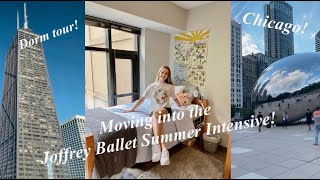 Move in Day for the Joffrey Ballet 5 week Summer Intensive  Touring Chicago Vlog [upl. by Gordie]