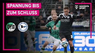 VfB Lübeck  DSC Arminia Bielefeld Highlights mit LiveKommentar  3 Liga  MAGENTA SPORT [upl. by Letnuahc]