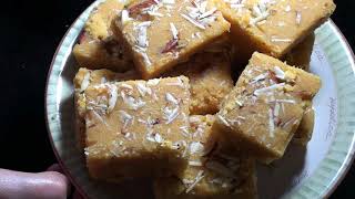 Besan ki Barfi Recipe  Easy Besan Barfi Recipe [upl. by Manuela]