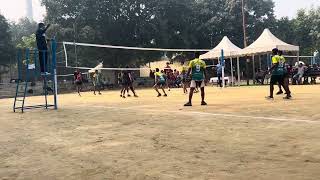 Zone 21 vs zone 20 volleyball interzone pt3 [upl. by Goldfarb]