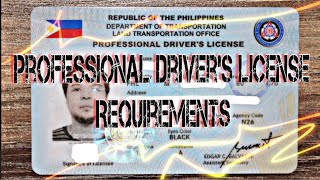 Professional drivers license Requirements Upgrade Non pro to Professional [upl. by Mckeon]