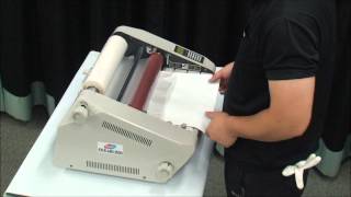 GMP BUSINESS ROLL LAMINATOR EXCELAM II355Q [upl. by Nolahc887]