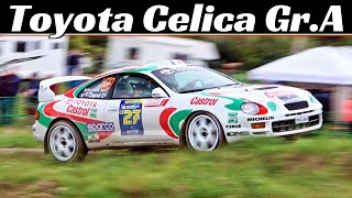 Toyota Celica GTFour ST205 Group A rally car  Castrol Livery Tribute  Turbo AntiLag Sound [upl. by Lerrud170]