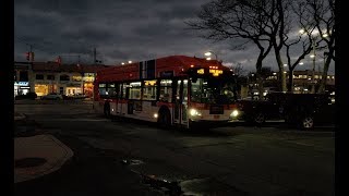 NICE BusLong Beach Bus n15 n33  East Loop West Loop amp Point Lookout Buses  Long Beach Terminal [upl. by Weinhardt]