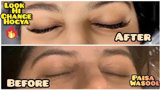 Eyelashes Extensions Tutorial AshnaAnsari54 [upl. by Yra586]