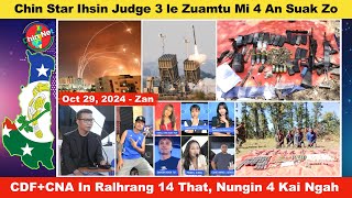 Oct 29 Zan CDFCNA In Ralhrang 14 That Nungin 4 Kai Chin Star Ih Judge 3 le Zuamtu Mi 4 Suak [upl. by Franz]