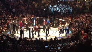 UFC 196 Bruce Buffer Introduction McGregor Vs Diaz [upl. by Oetomit]