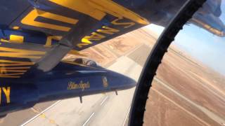 HD First Person Cockpit View of Blue Angels FA18 Formation Flight [upl. by Wylma]