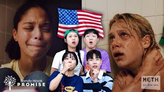 Koreans React To American PSA For The First Time SHOCKING  KATCHUP [upl. by Palila]