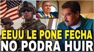 EEUU LE PONE FECHA AL RÉGIMEN DE MADURO NO PODRÁ HUIR [upl. by Ailenroc]