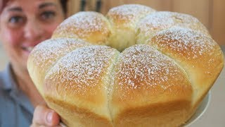 PAN BRIOCHE DOLCE ALLO YOGURT Ricetta Facile  Soft Yogurt Bread Brioche Easy Recipe [upl. by Ojadnama]