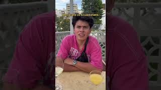 Mexican vs Ecuadorians Slang 😅 funny shortvideos comedy [upl. by Inalak461]