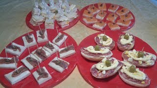 4 ANTIPASTI VELOCI PER APERITIVO  Ricetta facilissima [upl. by Snilloc]