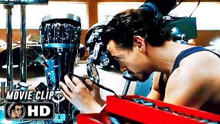 Making The Mark II Armor Scene  IRON MAN 2008 Robert Downey Jr Movie CLIP HD [upl. by Panter]