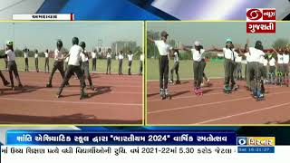 SAS Bopal in the spotlight Our Sports Day  Bharatiyam 2024 made headlines on DD News Gujarati [upl. by Gnud]