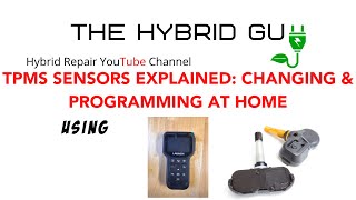 TPMS Sensors Explained Changing and Programming at Home [upl. by Yhtak]