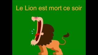 Le lion est mort ce soir [upl. by Abbate276]