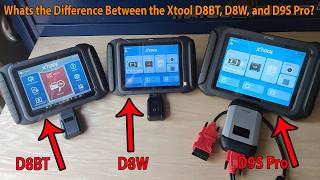 I Compare the Xtool D8BT D8W and D9S Pro to see what the Differences Are [upl. by Obala]