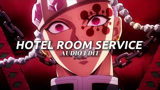 Hotel Room Service • Pitbull audio edit [upl. by Oab55]