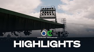 CLUB BRUGGE  CERCLE BRUGGE  HIGHLIGHTS  20232024 [upl. by Yrocaj]