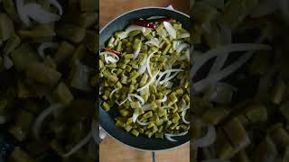 How to Cook Nopales Sautéed Nopales veganfood [upl. by Nnorahs]