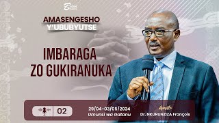 Imbaraga zo gukiranuka 02  Apostle Dr NKURUNZIZA François [upl. by Blunt636]