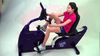 Kidsfit 660 Heart Rate Controlled Fully Recumbent bike [upl. by Caren963]