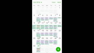 how to add calendar events on android [upl. by Lennahc]