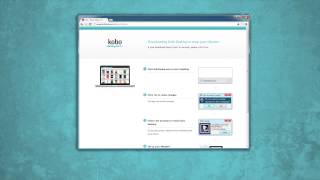 Setting up your Kobo Glo eReader Howto [upl. by Heer35]