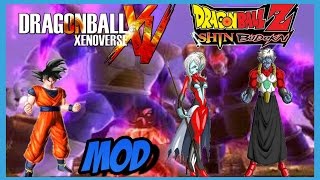 Excelente Mod para DBZ Shin budokai 2 con texturas y personajes de Xenoverse [upl. by Teeniv]