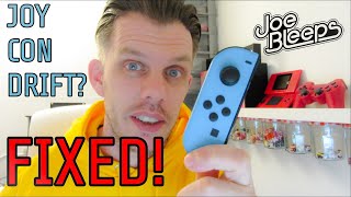 Drifting Joy Con repair for Nintendo Switch [upl. by Atiuqiram]