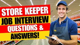 Store Keeper Job Interview Questions and Answers  Store Keeper Interview Questions and Answers [upl. by Rausch59]