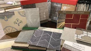 Whats Trending with Grasscloth Wallpaper  See Latest Wallcovering Examples [upl. by Lanna609]