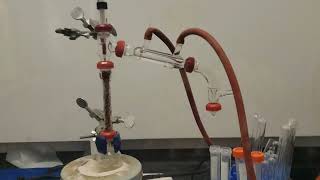 Fractional Distillation Setup [upl. by Novahs]