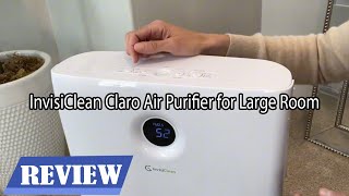 InvisiClean Claro Air Purifier Review  Great Portable Air Purifier 2024 [upl. by Rasaec]