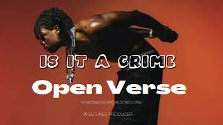 Rema  Is It a crime OPEN VERSE Instrumental BEAT  HOOK [upl. by Pytlik]