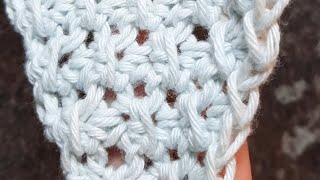 Dreieckstuch häkeln  Halstuch häkeln  Crochet Scarf  Häkelanleitung für Anfänger geeignet [upl. by Belda]