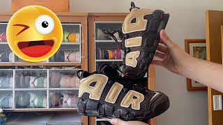 REVIEW NIKE AIR MORE UPTEMPO 96 BAROQUE BROWN  Lo odias o lo amas [upl. by Danieu]