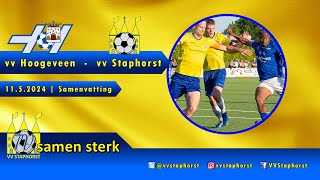 vv Hoogeveen  vv Staphorst  1152024  Samenvatting [upl. by Vance]